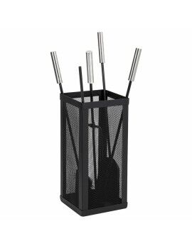 Utensilios para Chimenea Alexandra House Living Negro Hierro 16 x 50 x 16 cm