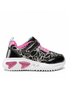 Zapatillas Deportivas Infantiles Geox Assister  Negro