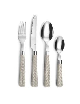 Set de Cubiertos Amefa Paille Gris 24 Unidades Metal