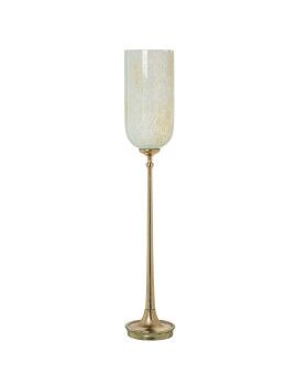 Castiçais Alexandra House Living Dourado Cristal 15 x 86 x 15 cm