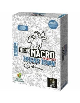 Juego de Mesa BlackRock Micro Macro: Crime City - Tricks Town