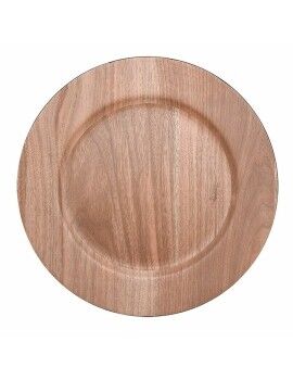 Sousplat Versa Marrom claro Bambu Polipropileno (33 x 33 cm)