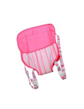 Mochila Portabebé Reig Rosa Rayas