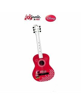 Guitarra Infantil Minnie Mouse Rojo