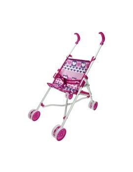 Carrito para Muñecas Reig Azul Rosa Plegable 25,5 x 41,5 x 55,5 cm