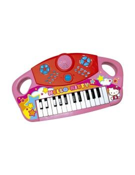 Piano Electrónico Hello Kitty Rosa