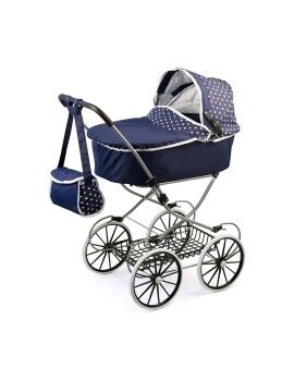 Carrito para Muñecas Reig Classic Deluxe 70 x 42 x 89 cm Azul