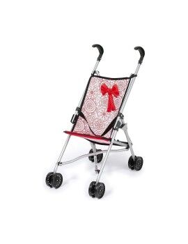 Carrito para Muñecas Reig Paraguas Blanco Rojo Princesa