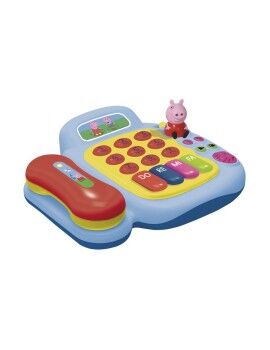 Juguete Musical Peppa Pig Teléfono Fijo Peppa Pig Azul