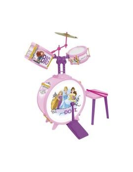 Bateria Musical Disney Princess Plástico Princesas Disney