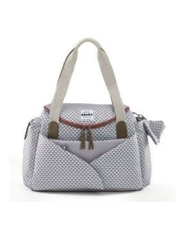 Bolso Cambiador de Pañales Béaba Sydney II Gris