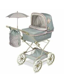 Carrito para Muñecas Decuevas Reborn Provenza 40 x 90 x 90 cm Plegable Sombrilla 40 x 90 x 90 cm