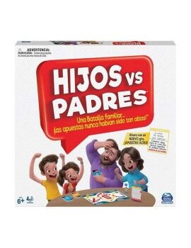 Jogo de Mesa Spin Master Hijos vs Padres 206 Peças 26,99 x 26,99 x 5,4 cm