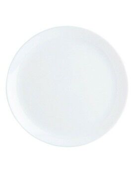 Set de Platos Luminarc Diwali 6 Unidades Blanco Vidrio (Ø 27 cm)