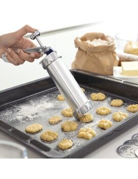 Máquina para Fazer Bolachas e Saco Pasteleiro 2em1 Prekies InnovaGoods