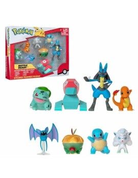 Conjunto de Figuras Pokémon JW3063 8 Peças