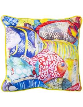 Almofada Alexandra House Living Multicolor Têxtil 45 x 45 cm