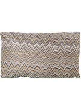 Almofada Alexandra House Living Castanho Dourado 50 x 30 cm