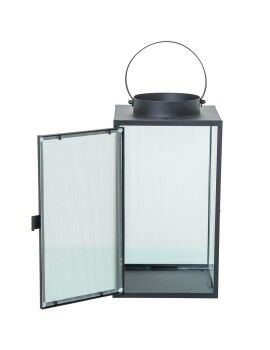 Farol Alexandra House Living Negro Acero