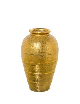 Vaso Alexandra House Living Dourado Cerâmica 25 x 24 x 38 cm