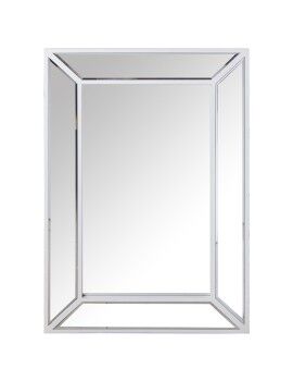 Espelho de parede Alexandra House Living Branco Madeira Retangular 7 x 57 x 84 cm