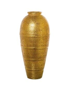 Vaso Alexandra House Living Dourado Cerâmica 34 x 80 cm