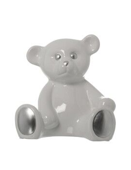 Figura Decorativa Alexandra House Living Branco Cerâmica Urso