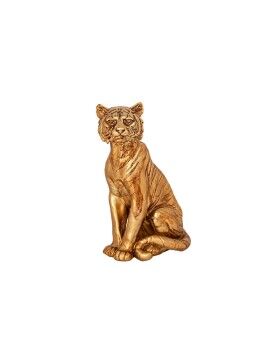 Figura Decorativa Romimex Dorado Resina Tigre 15 x 21 x 9 cm