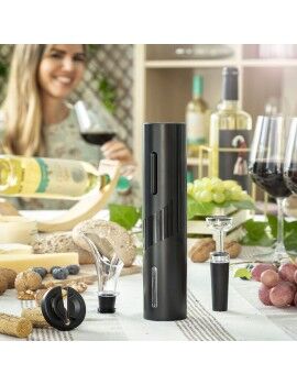 Saca-rolhas Elétrico com Acessórios para Vinho Corking InnovaGoods