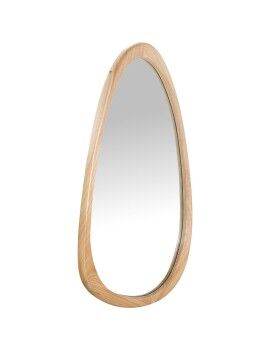 Espejo de pared Alexandra House Living Natural Madera Abstracto 50 x 2,5 x 80 cm