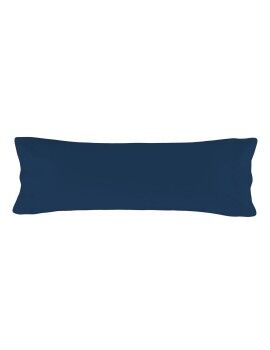 Funda de almohada HappyFriday BASIC Azul marino 45 x 155 cm