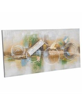 Pintura Alexandra House Living Tela Madeira de abeto 100 x 3 x 50 cm