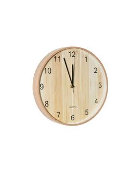 Reloj de Pared Romimex Beige Plástico 30 x 30 x 2 cm