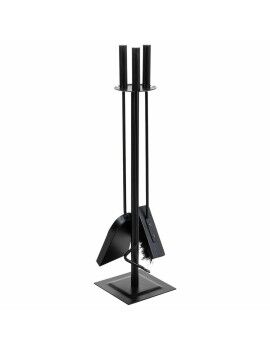 Utensilios para Chimenea Alexandra House Living Negro Hierro 15 x 61 x 15 cm