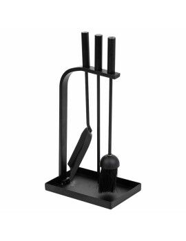 Utensilios para Chimenea Alexandra House Living Negro Hierro 15 x 47 x 23 cm