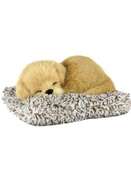 Peluche con Sonido Alexandra House Living Gris Perro 14 x 6 x 13 cm Mini