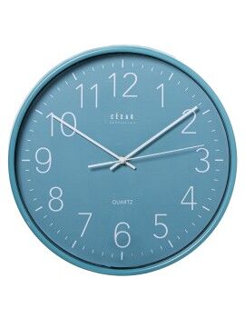 Reloj de Pared Alexandra House Living Azul Acrílico Plástico 38 x 5 x 38 cm