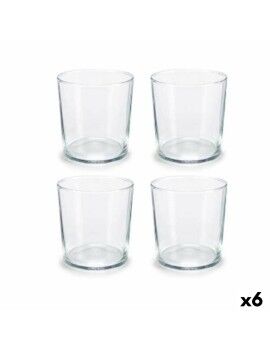 Conjunto de Copos Bistro 380 ml Transparente Cristal (6 Unidades)