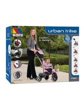 Triciclo Urban Trike Moltó 17201 98 cm Cor de Rosa (98 cm)