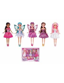 Set Bonecas Sparkle Girlz 5 Peças 25 cm Princesa