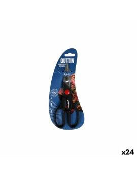 Tijeras Quttin Noir 20 cm (24 Unidades)