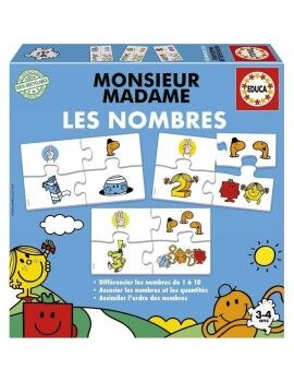 Juego Educativo Educa Mr. Men and Women