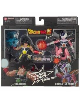 Figuras de Acción Dragon Ball Dragon Stars: Battle Pack Bardock vs Frieza 1st Form 17 cm