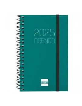 Agenda Finocam OPAQUE Verde Mini 7,9 x 12,7 cm 2025