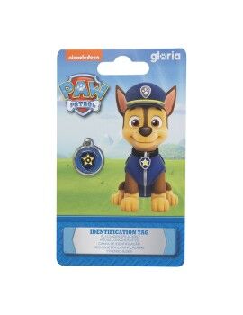 Placa identificativa para colar The Paw Patrol Chase Tamanho S