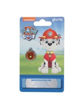 Placa identificativa para colar The Paw Patrol Marshall Tamanho S