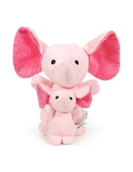 Peluche para cães Gloria Hoa 20 cm Cor de Rosa Elefante