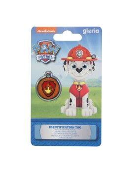 Placa identificativa para colar The Paw Patrol Marshall Tamanho M