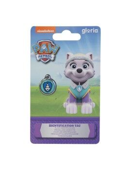 Placa identificativa para colar The Paw Patrol Everest Tamanho S