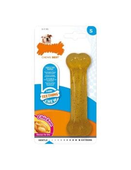 Mordedor de perro Nylabone Talla S Pollo Termoplástico Cachorros